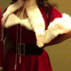 Women's Santa/Mrs. Claus dress / costume, S 4/6